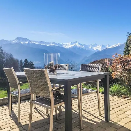 Mirador Alpine Horizon -crans Montana- Swiss Alps Chalé *