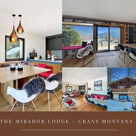 Mirador Alpine Horizon -crans Montana- Swiss Alps Chalet