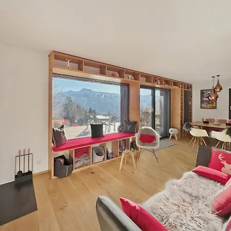 Mirador Alpine Horizon -crans Montana- Swiss Alps Шале