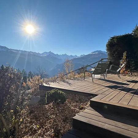 Chalet Mirador Alpine Horizon -crans Montana- Swiss Alps