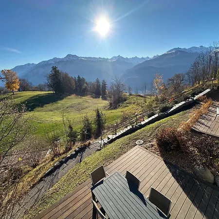 Mirador Alpine Horizon -crans Montana- Swiss Alps * Crans-Montana