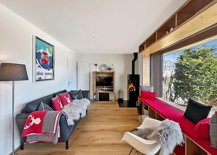 Mirador Alpine Horizon -crans Montana- Swiss Alps Кран-Монтана