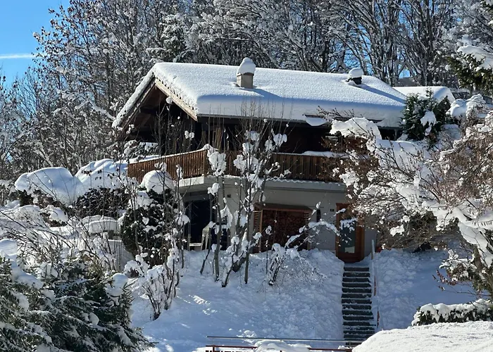 Mirador Alpine Horizon -crans Montana- Swiss Alps Шале Кран-Монтана