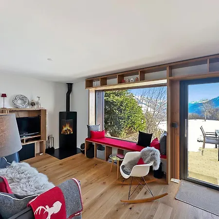 Mirador Alpine Horizon -crans Montana- Swiss Alps Σαλέ
