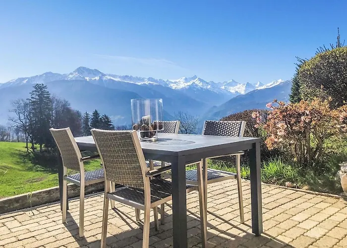 Mirador Alpine Horizon -crans Montana- Swiss Alps Σαλέ *