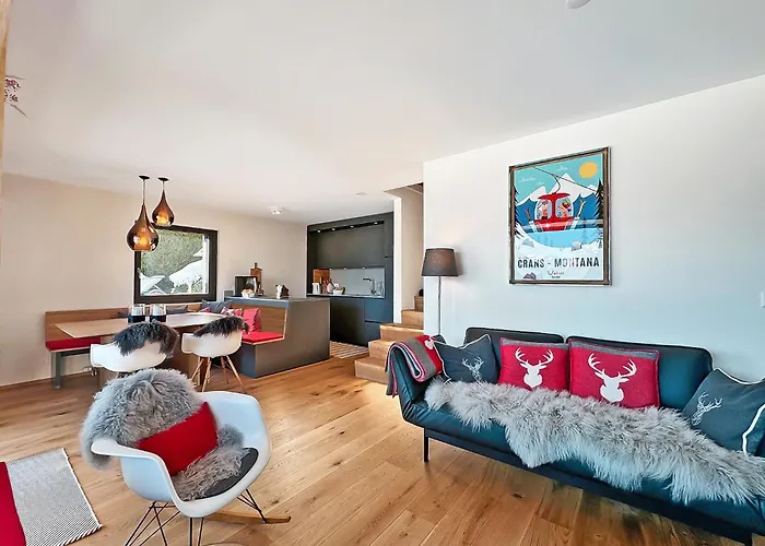 Mirador Alpine Horizon -crans Montana- Swiss Alps Σαλέ Κρανς Μοντάνα